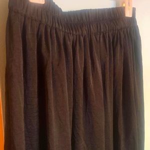 Black Forever 21 Maxi Skirt